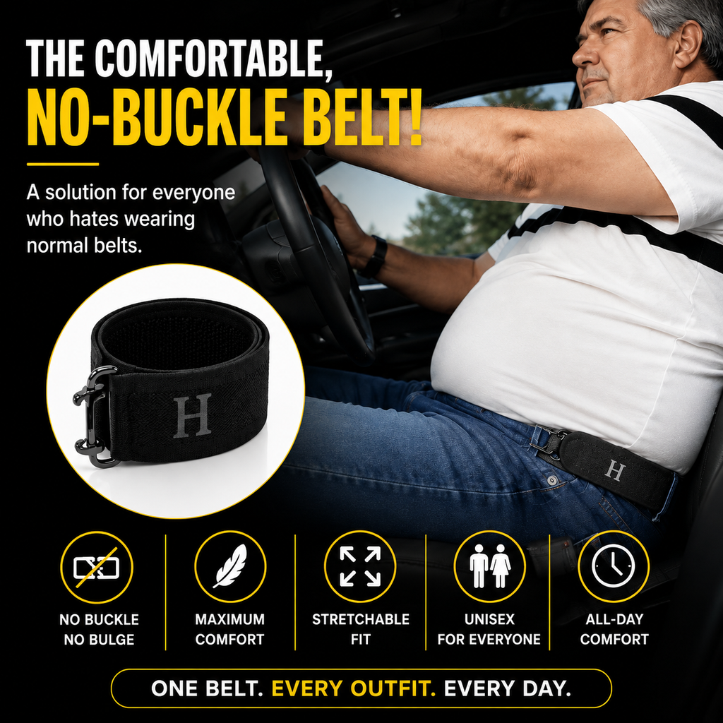 Beltiva™ Premium Buckle-Free Stretch Belt