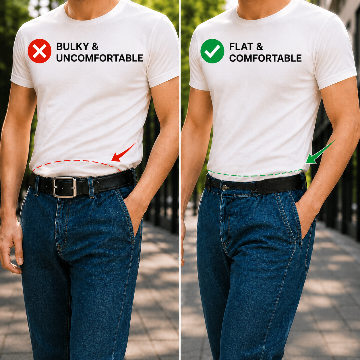 Beltiva™ Premium Buckle-Free Stretch Belt